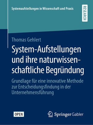 cover image of System-Aufstellungen und ihre naturwissenschaftliche Begründung